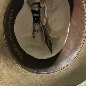NWT Hampui Hats Olive Cattleman sagebrush felt hat hampui hats | Accessories | Nwt Hampui Hats Olive Cattleman  main image 4